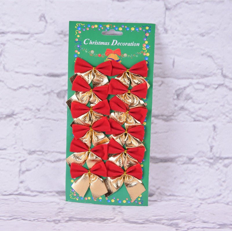 Christmas Tree Ornaments Christmas Decoration Bow - Krosscanada