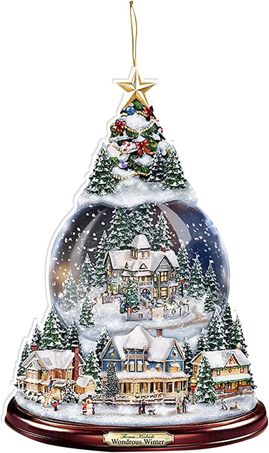 Christmas Tree Pendant Car Mirror Pendant Decorations - Krosscanada