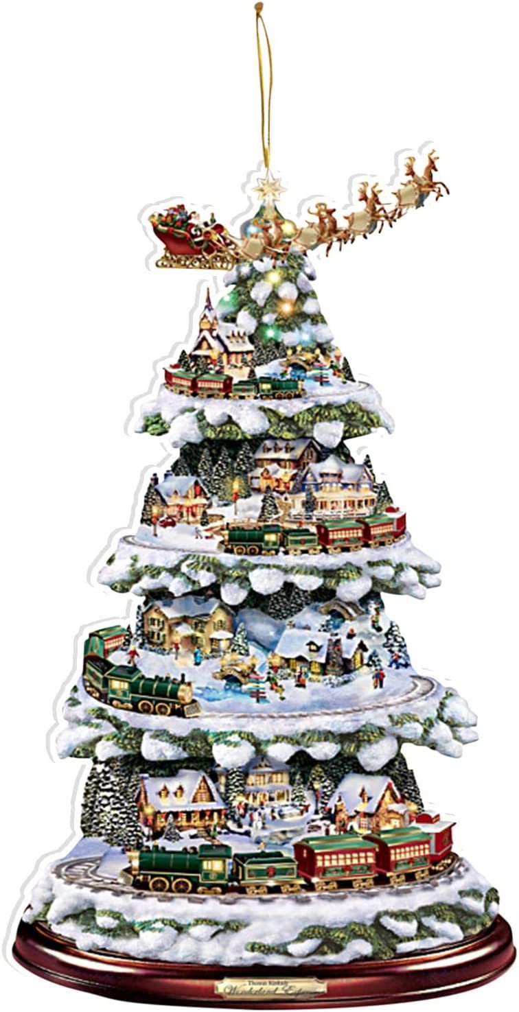 Christmas Tree Pendant Car Mirror Pendant Decorations - Krosscanada