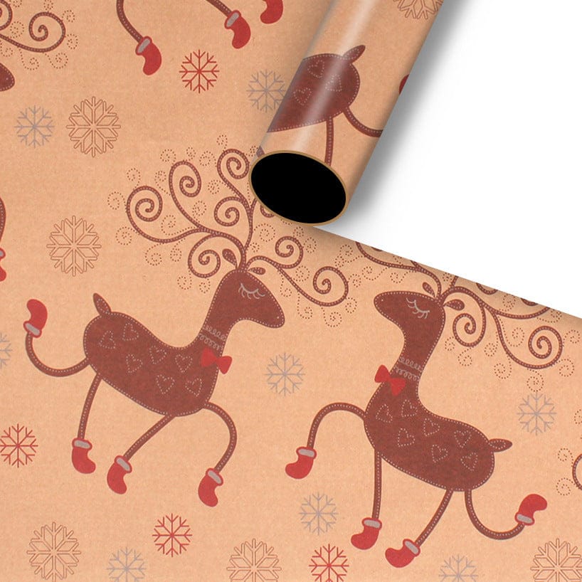 Classic Christmas Gift Wrapping Paper Thickened - Krosscanada