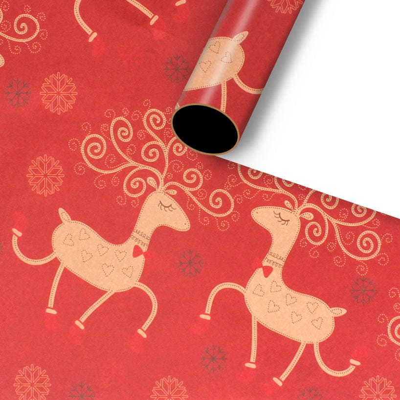 Classic Christmas Gift Wrapping Paper Thickened - Krosscanada