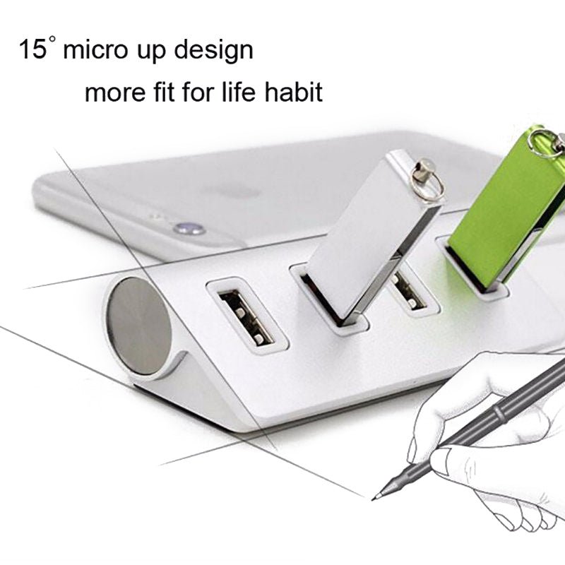 Compatible with Apple , Four - port USB 2.0 HUB hub - Krosscanada