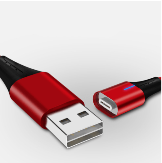 Compatible with Apple , Magnetic data line double U three - in - one source magnetic data line - Krosscanada