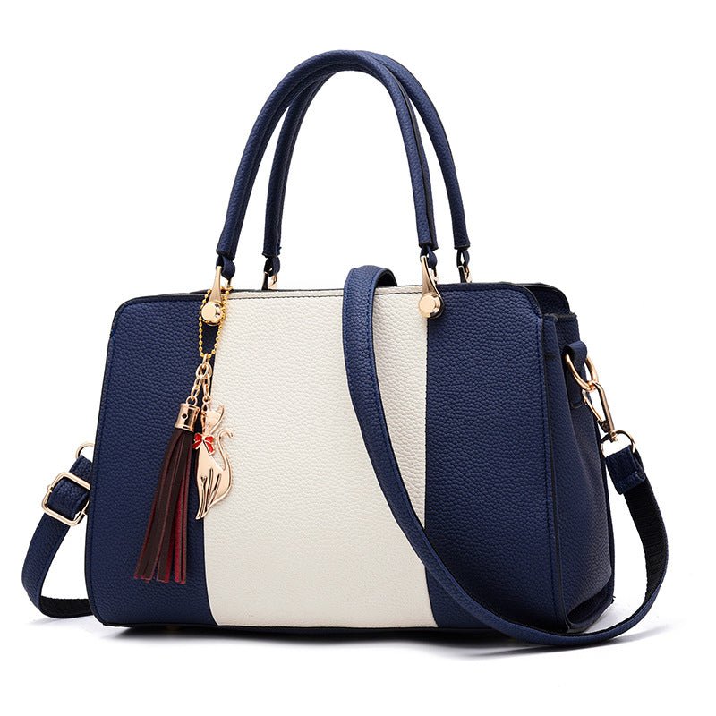 Contrasting color handbag - Krosscanada