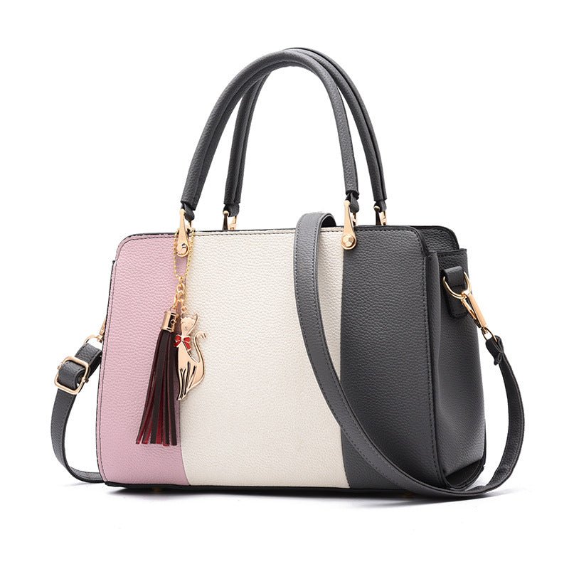 Contrasting color handbag - Krosscanada