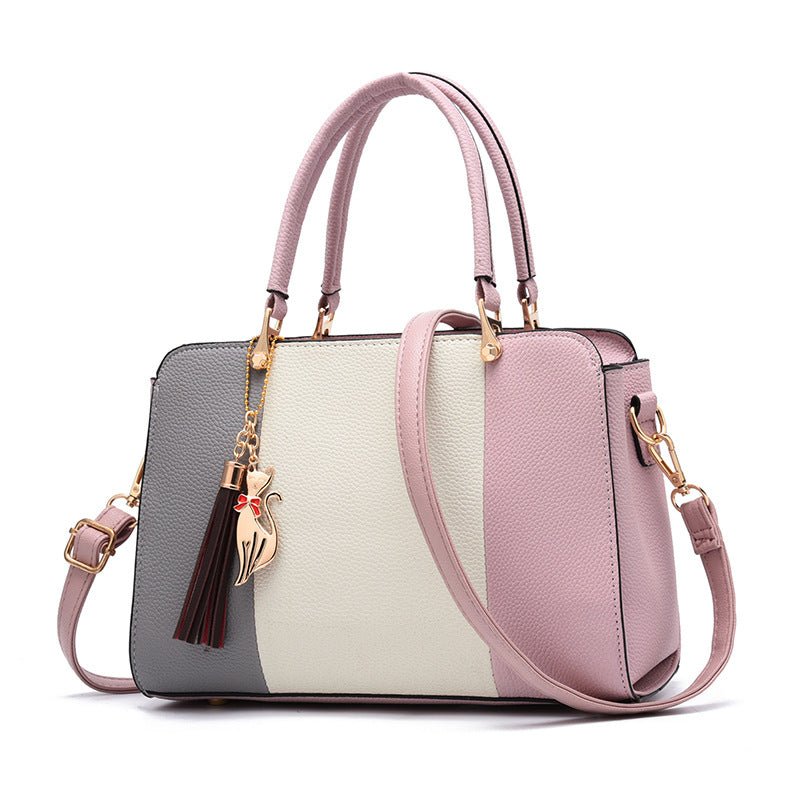 Contrasting color handbag - Krosscanada