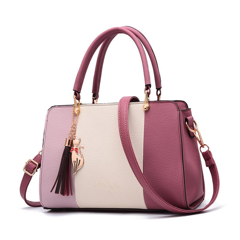 Contrasting color handbag - Krosscanada