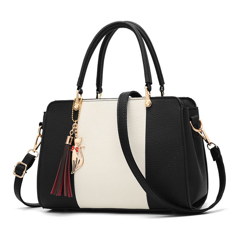 Contrasting color handbag - Krosscanada