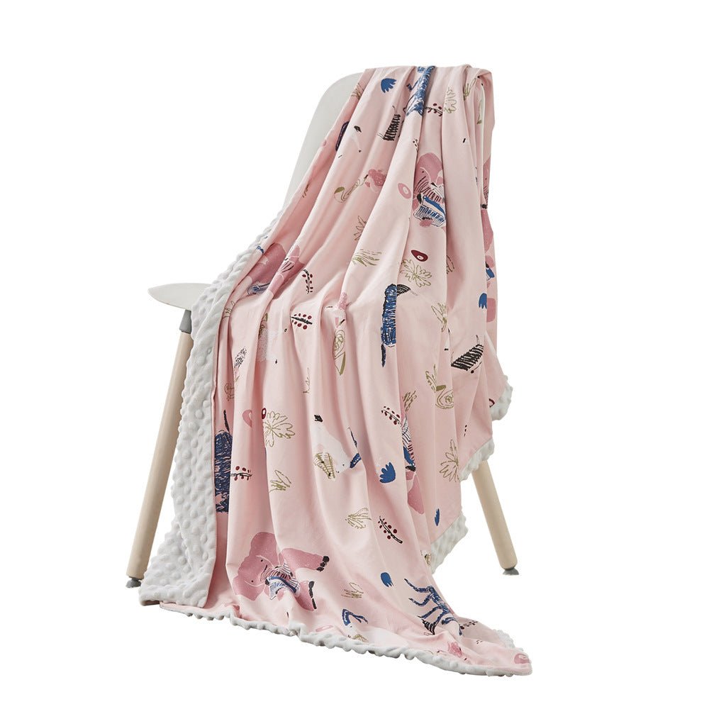 Cotton Baby Comfort Gauze Breathable Cover Blanket - Krosscanada