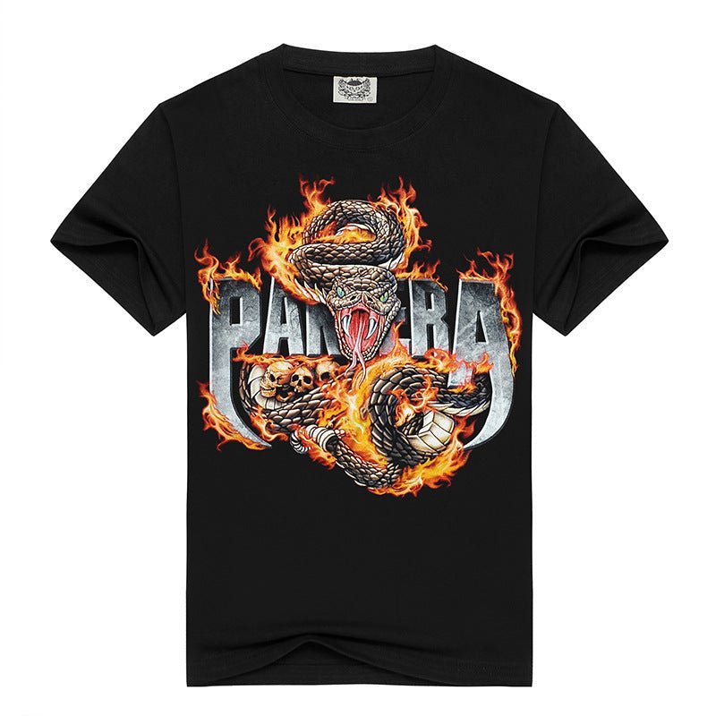 Cotton casual printed short sleeve - Krosscanada