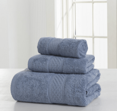 Cotton soft double - sided thickening towel skin - friendly bath towel beauty salon bathrobe bath towel set - Krosscanada