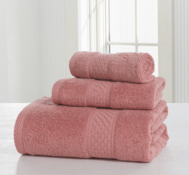 Cotton soft double - sided thickening towel skin - friendly bath towel beauty salon bathrobe bath towel set - Krosscanada