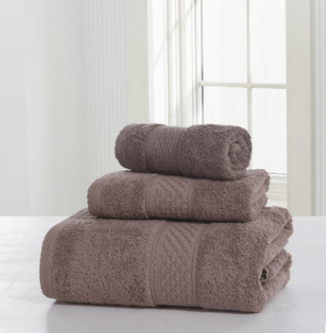 Cotton soft double - sided thickening towel skin - friendly bath towel beauty salon bathrobe bath towel set - Krosscanada
