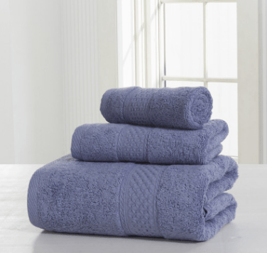 Cotton soft double - sided thickening towel skin - friendly bath towel beauty salon bathrobe bath towel set - Krosscanada