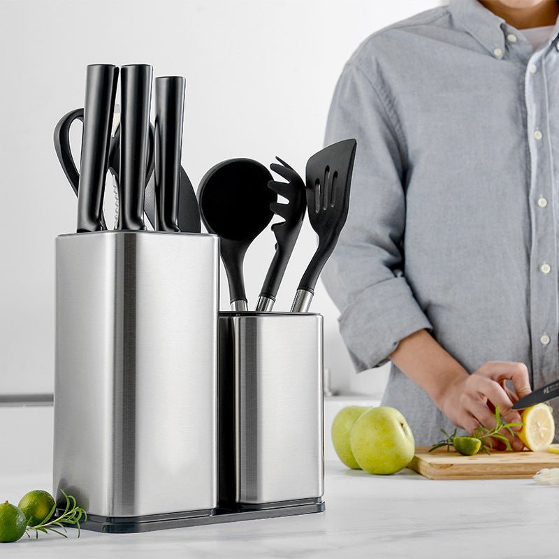Creative Freedom Knife Holder Kitchen Utensils Knife Holder Storage Bucket - Krosscanada