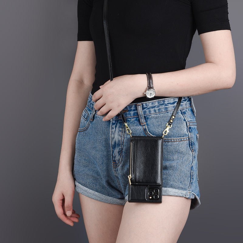 Crossbody Backpack Style Coin Card Case Phone Case - Krosscanada
