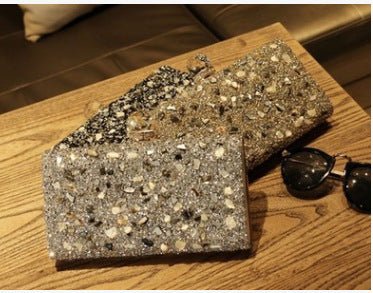 Crossbody bag diamond evening bag - Krosscanada
