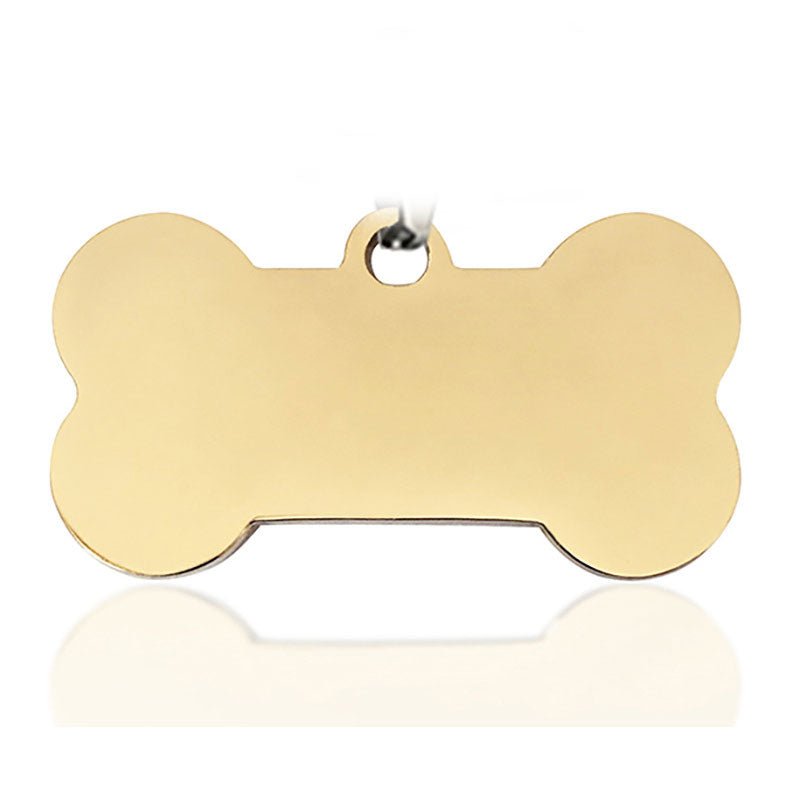 Customize Personalized Steel Tag Engrave Name&Phone Number for Dogs Cats - Krosscanada