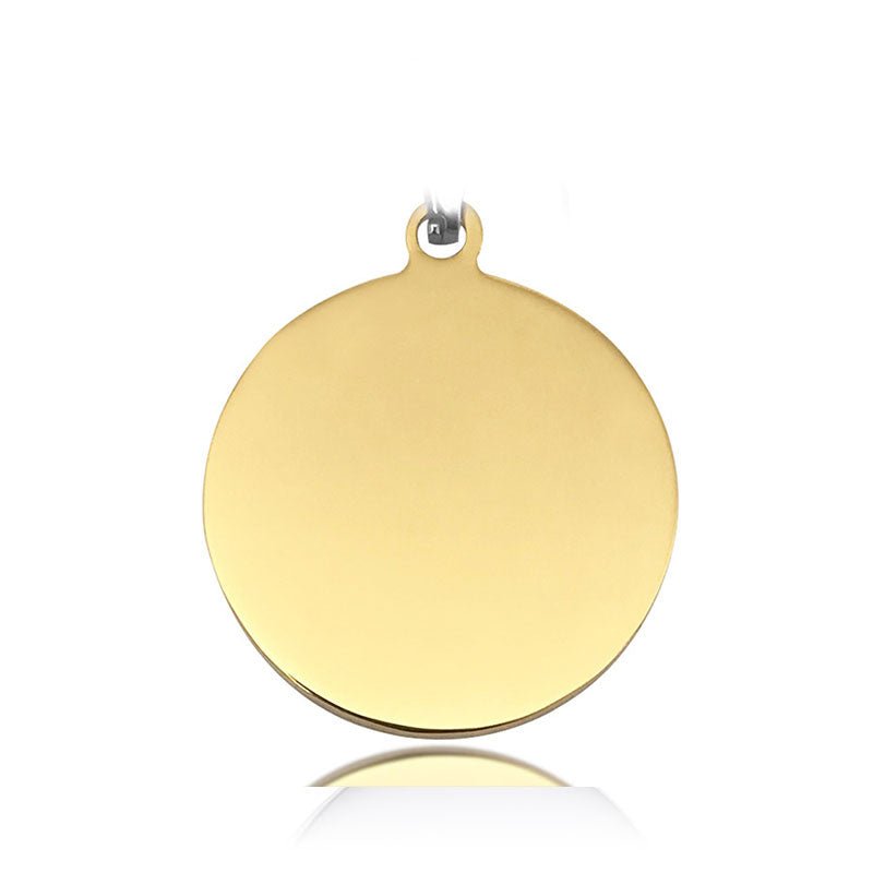 Customize Personalized Steel Tag Engrave Name&Phone Number for Dogs Cats - Krosscanada