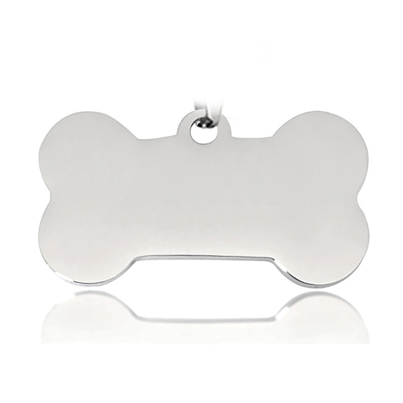 Customize Personalized Steel Tag Engrave Name&Phone Number for Dogs Cats - Krosscanada