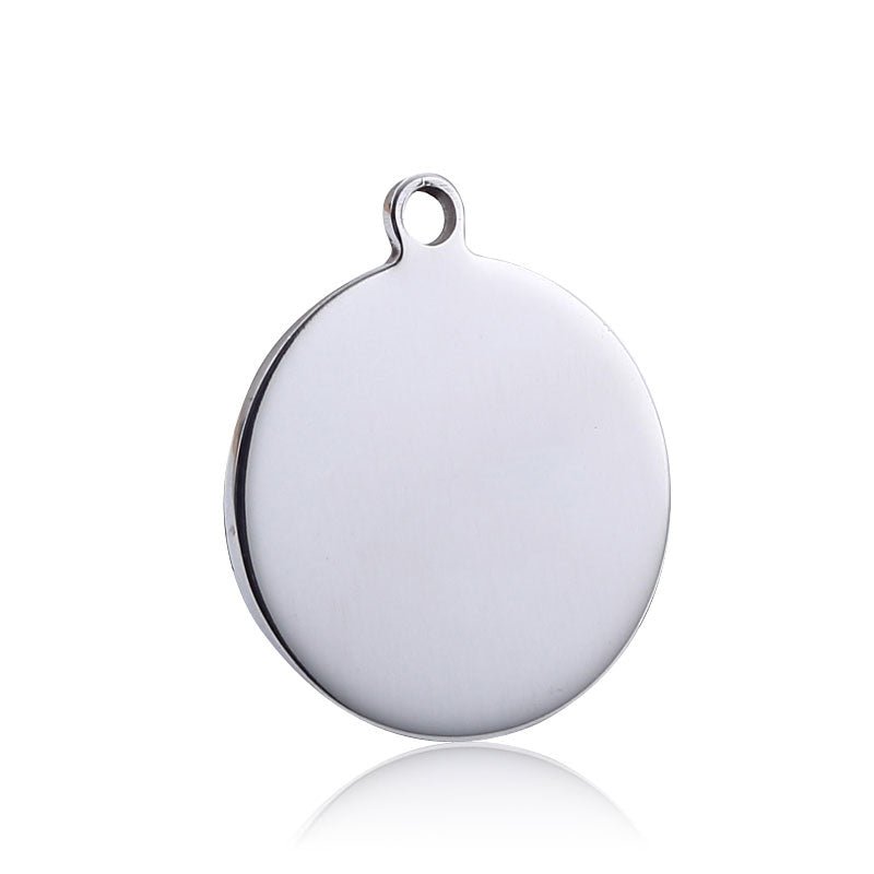 Customize Personalized Steel Tag Engrave Name&Phone Number for Dogs Cats - Krosscanada