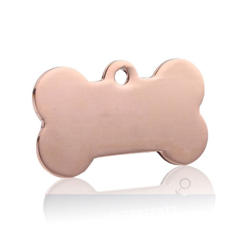 Customize Personalized Steel Tag Engrave Name&Phone Number for Dogs Cats - Krosscanada