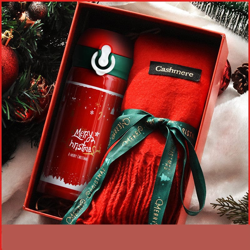 Christmas Gift Female Thermos Cup Gift Box Set - KKscollecation