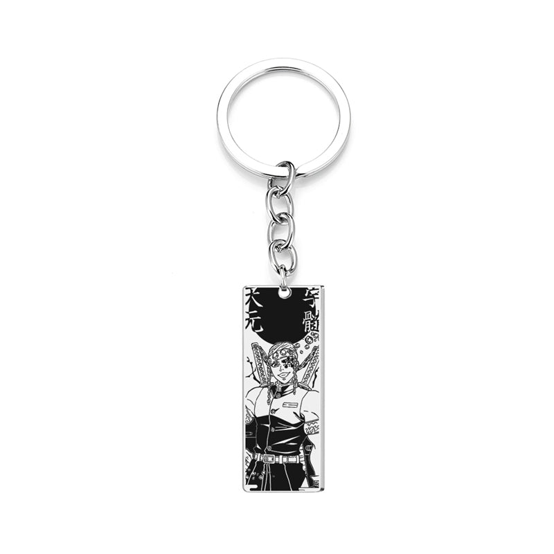 Demon Slayer Stainless Steel Keychain - Krosscanada