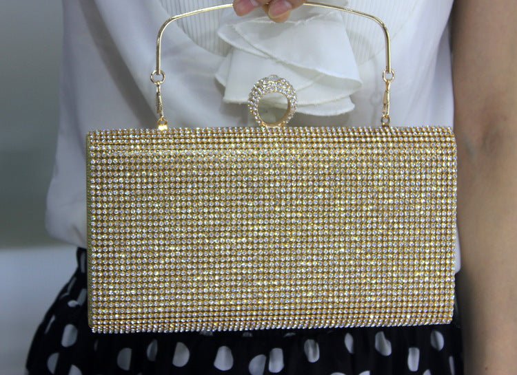 Diamond - encrusted Lady Spot Hand Bag Diamond - Krosscanada
