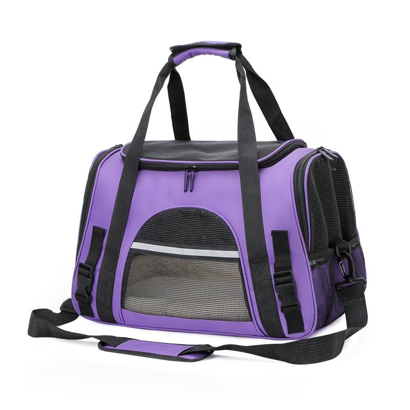 Dog Carrier Bags Portable Pet Cat Dog Backpack Breathable Cat Carrier Bag Airline Approved Transport Carrying For Cats Small New - Krosscanada