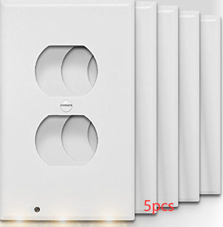 Durable Convenient Outlet Cover Duplex Wall Plate Led - Krosscanada