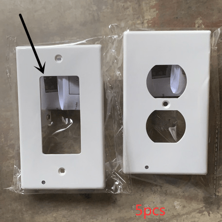 Durable Convenient Outlet Cover Duplex Wall Plate Led - Krosscanada
