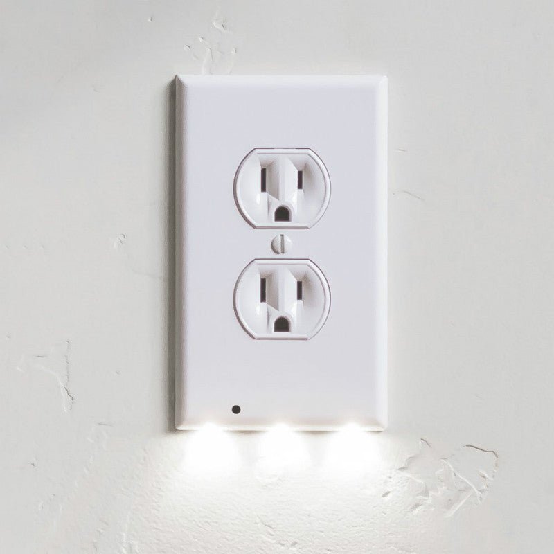 Durable Convenient Outlet Cover Duplex Wall Plate Led - Krosscanada