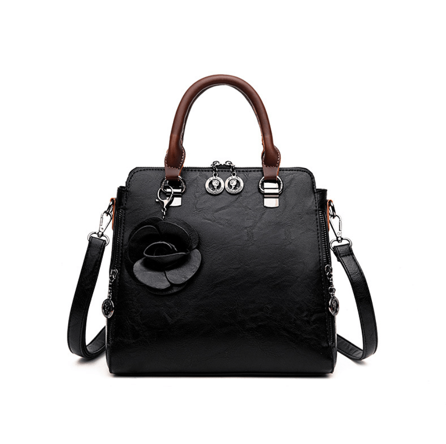 Elegant Real Leather Handbag - Krosscanada
