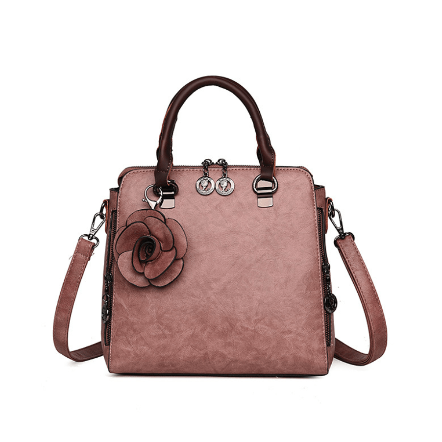 Elegant Real Leather Handbag - Krosscanada