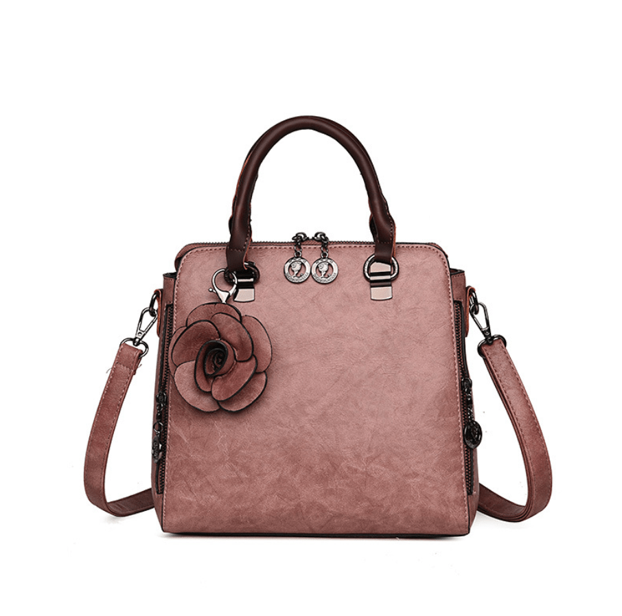 Elegant Real Leather Handbag - Krosscanada