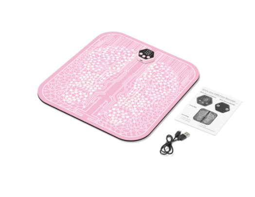 Ems Foot Massager Mat Tens Fisioterapia Electric Foot Cushion Blood Circulation Acupunctur Pad Foot Health Care Relaxation Pain - Krosscanada