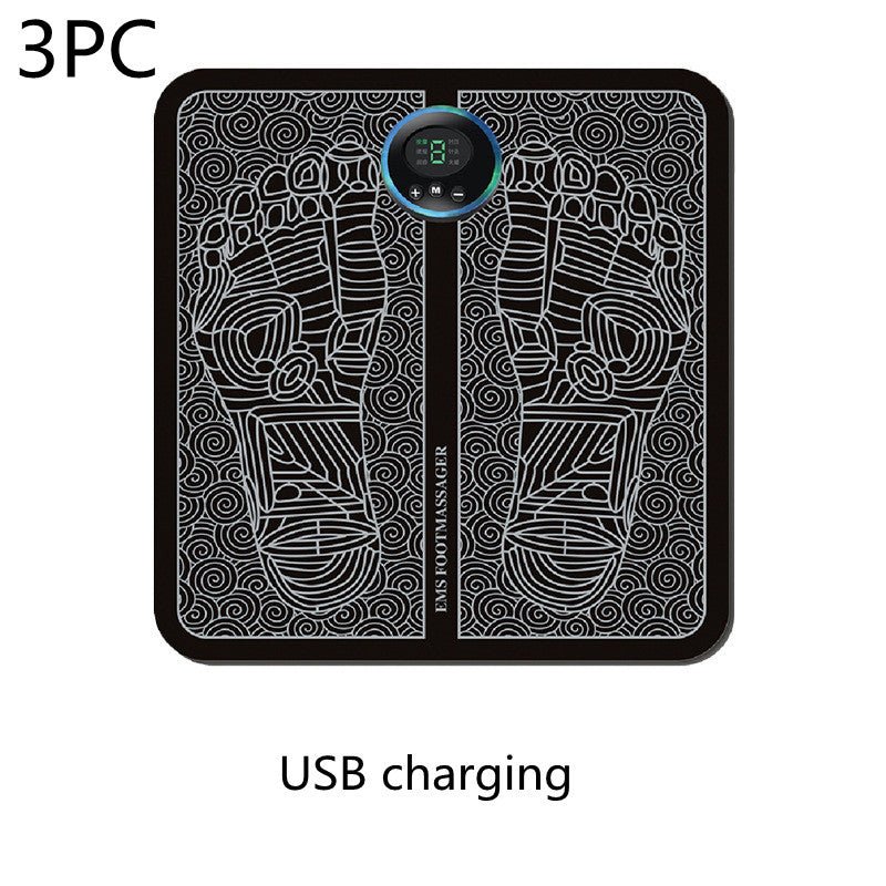 Ems Foot Massager Mat Tens Fisioterapia Electric Foot Cushion Blood Circulation Acupunctur Pad Foot Health Care Relaxation Pain - Krosscanada