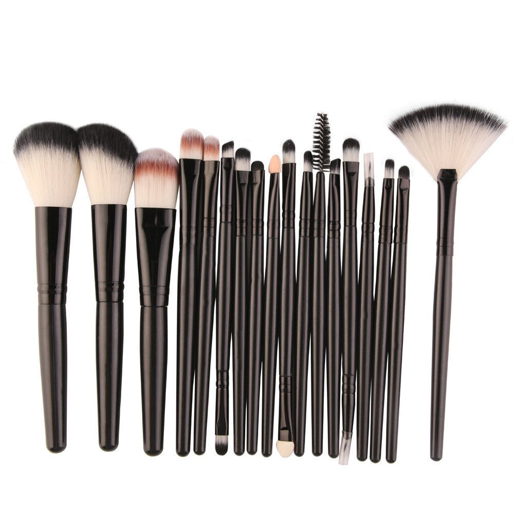 Eye Brushes, Blush Brush, Iip Brush And Fan - Shaped Makeup Brush Set - Krosscanada