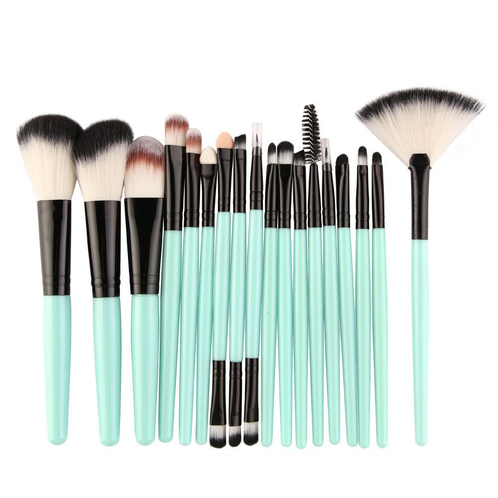 Eye Brushes, Blush Brush, Iip Brush And Fan - Shaped Makeup Brush Set - Krosscanada