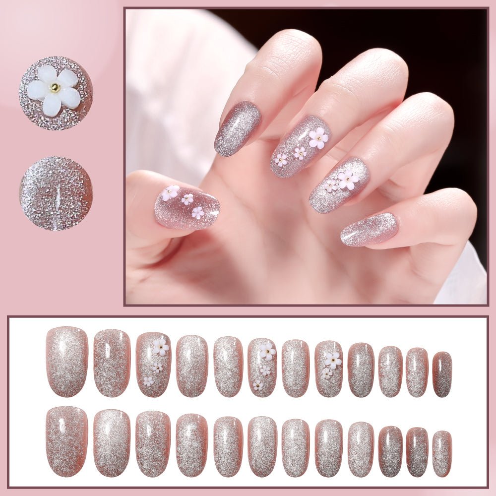 Fake Nail Patches Hand Wearing Art - Krosscanada