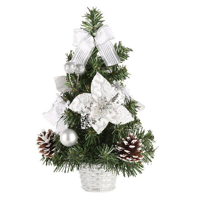 Family Christmas Gift Mini Artificial Christmas Tree Decorations - Krosscanada