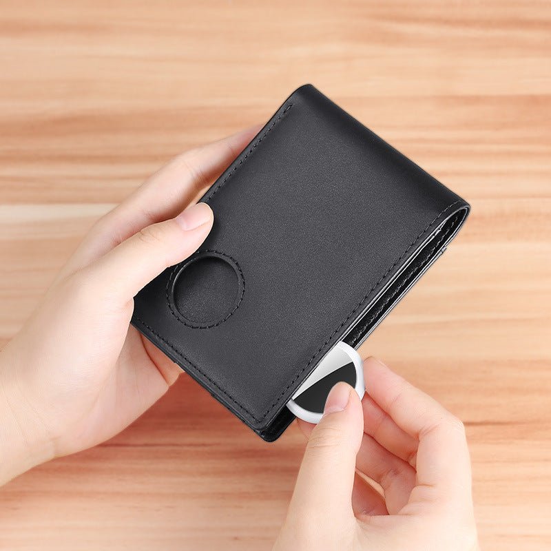 Fashion Men Leather Tracker Wallet - Krosscanada