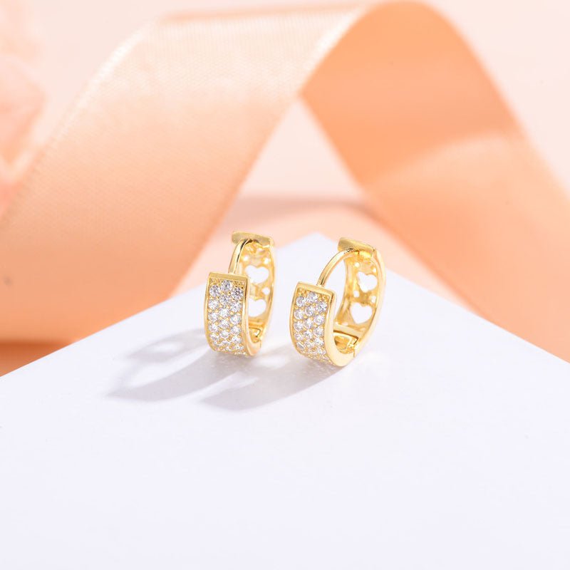 Fashion Simple Metal Earrings - Krosscanada