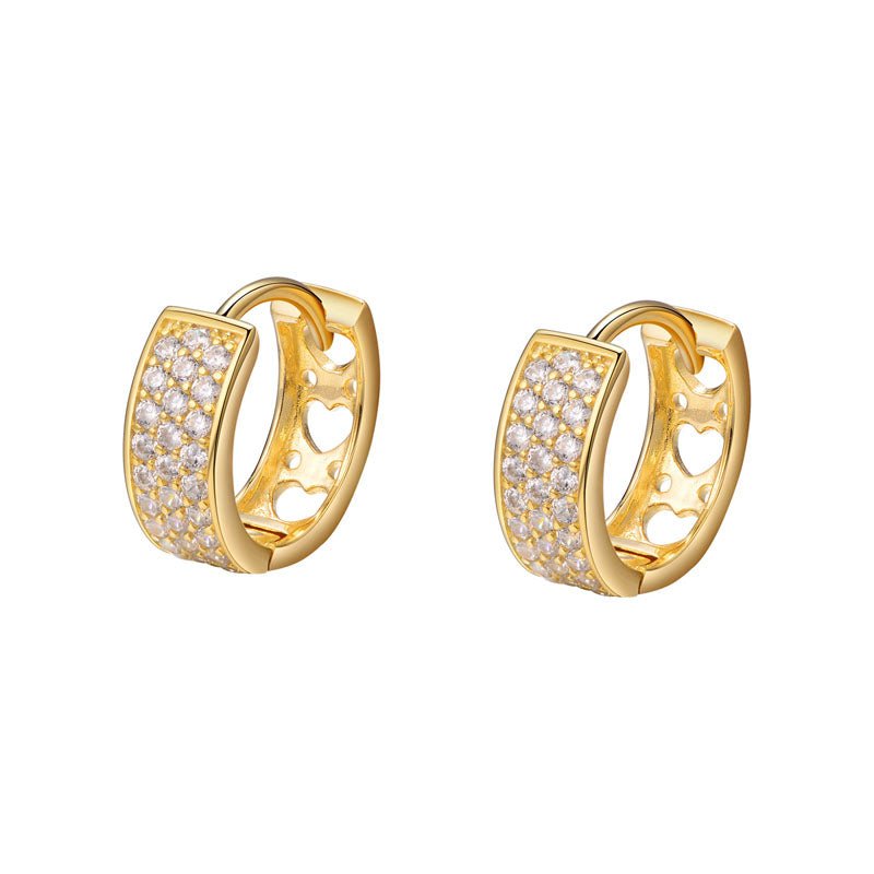 Fashion Simple Metal Earrings - Krosscanada