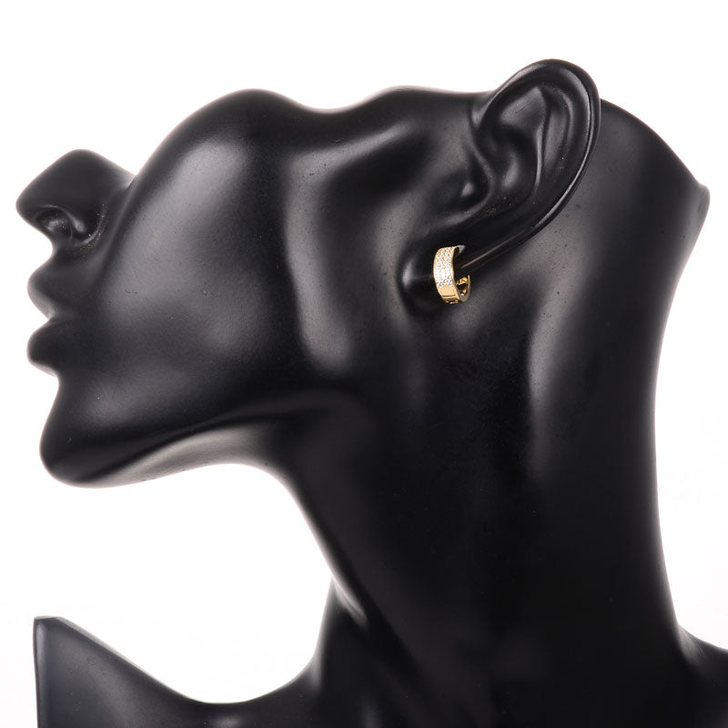 Fashion Simple Metal Earrings - Krosscanada