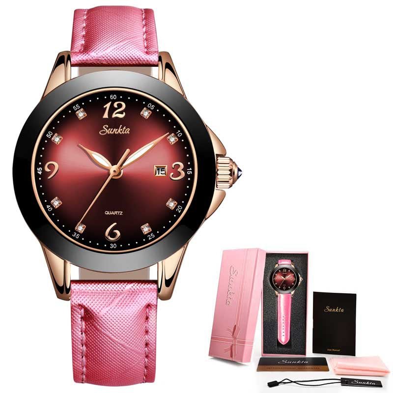 Fashion Women's Watch Luxury Ceramic Analog Watch - Krosscanada