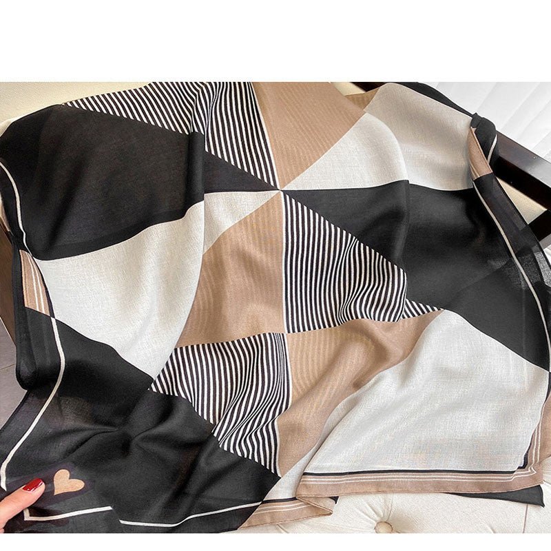 Fashionable Casual Accessories Women's Silk Scarves - Krosscanada