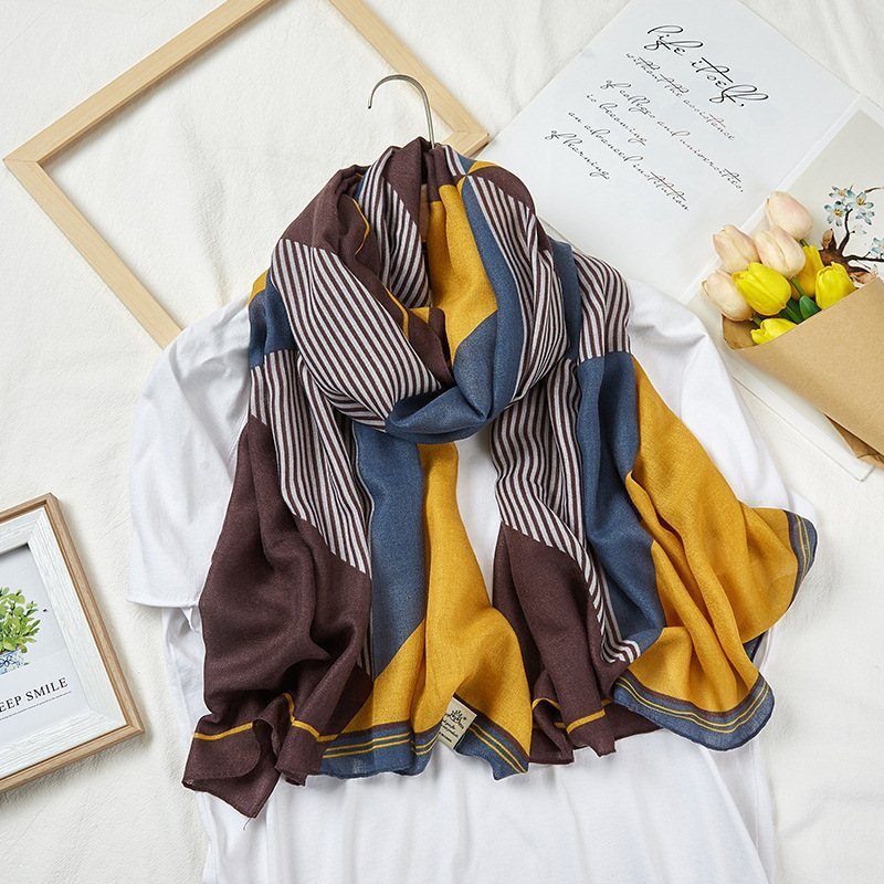 Fashionable Casual Accessories Women's Silk Scarves - Krosscanada