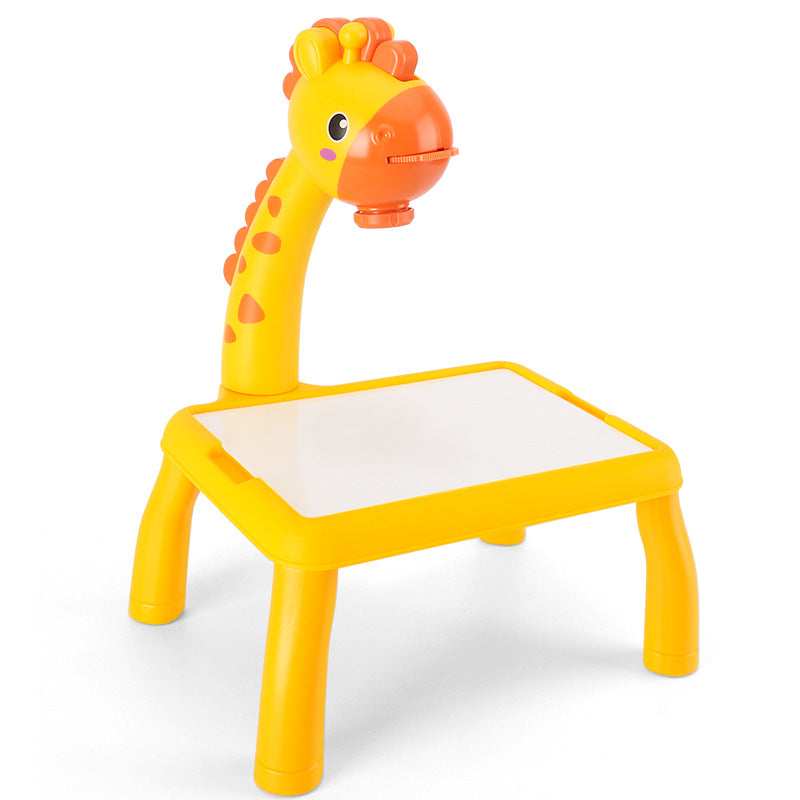 Children LED Projector Art Drawing Table Toys Painting Board Desk - KKscollecation